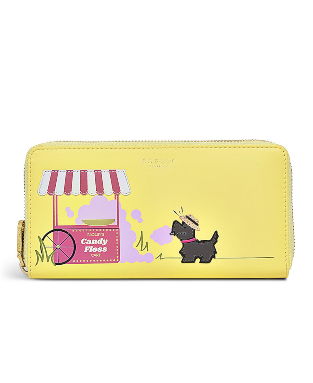 Radley Candy Floss- Large Zip Around Matinee Wallet Radley London