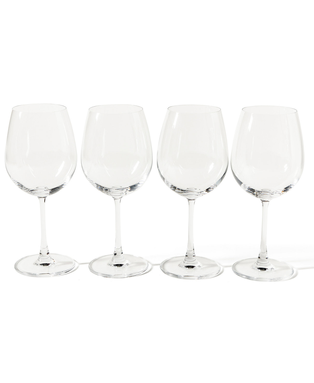 Vivica Stemmed Red Wine Glass, Set of 4 Martha Stewart