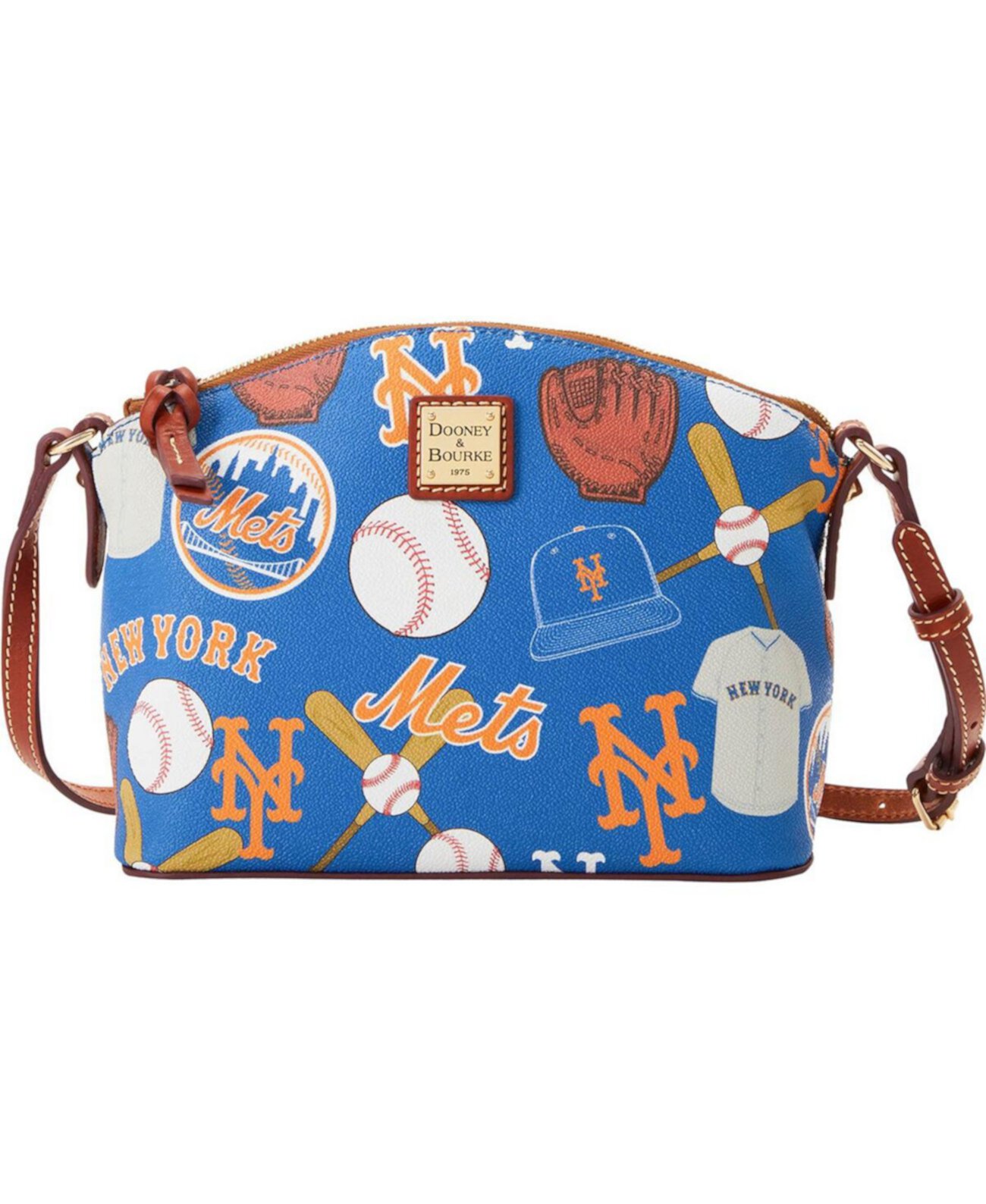Dooney Bourke Women's New York Mets Game Day Suki Crossbody Bag Dooney & Bourke