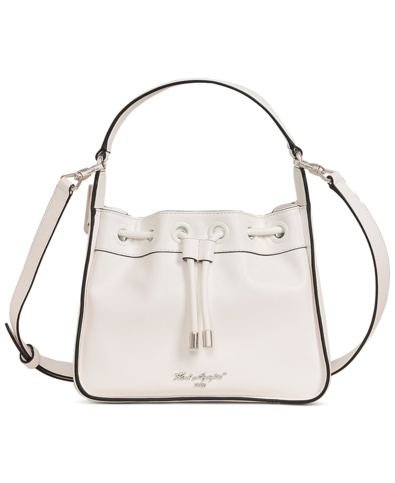 Small Drawstring Top Handle Crossbody Karl Lagerfeld Paris