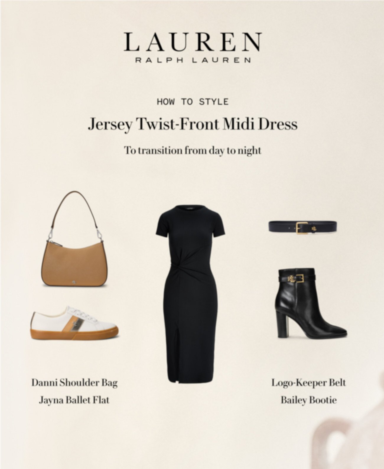 Сумка кросс-боди LAUREN Ralph Lauren Danni LAUREN Ralph Lauren