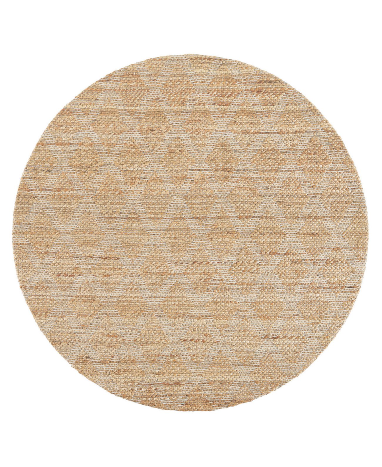 Sol Terra Interwoven Diamond 5'x5' Round Area Rug Town & Country Living