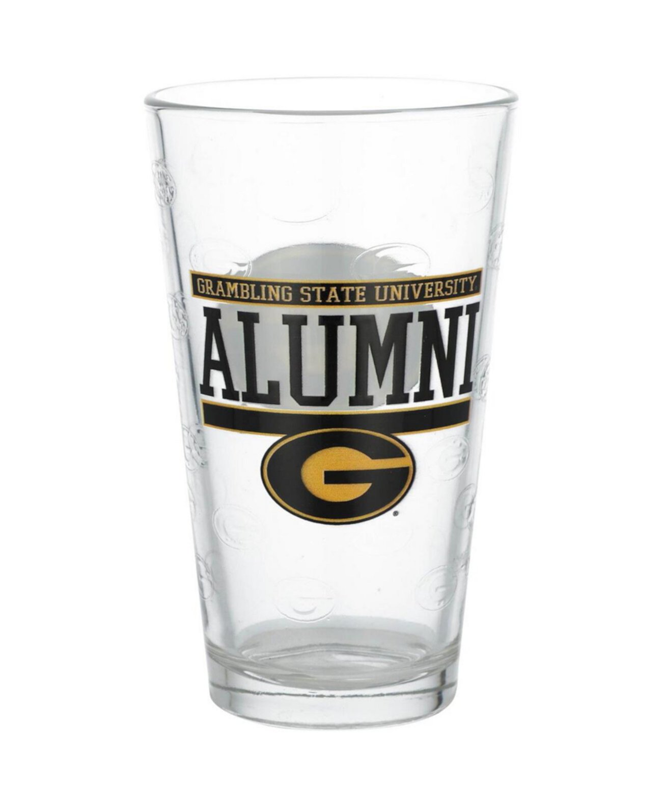 Grambling Tigers 16oz. Alumni Pint Glass Indigo Falls