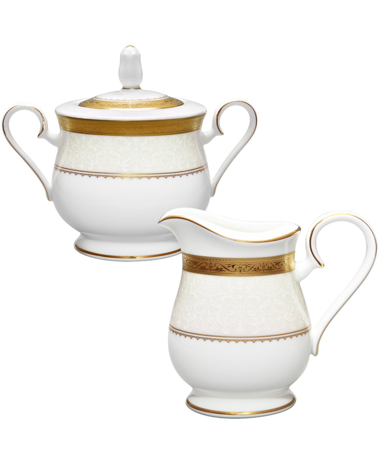 Odessa Gold Sugar Creamer Set Noritake