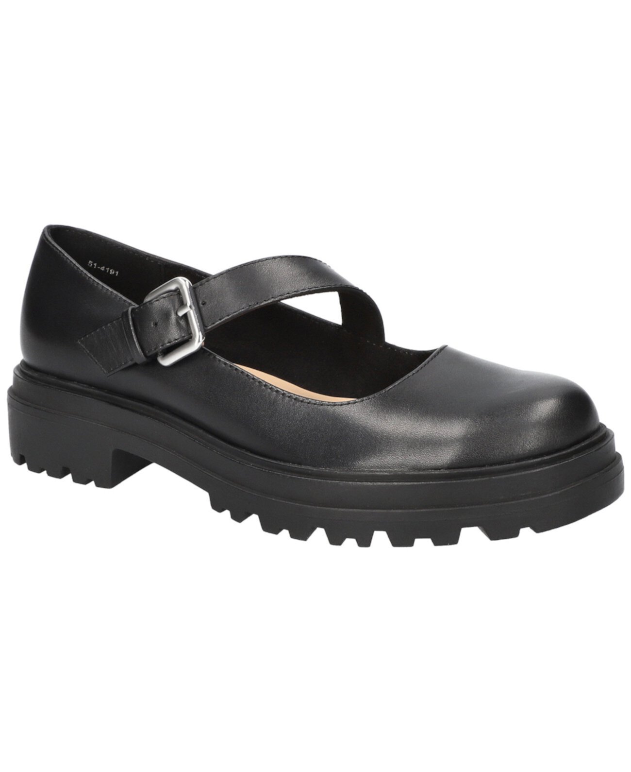 Women's Britt Comfort Mary Janes Round Toe Flats BELLA VITA