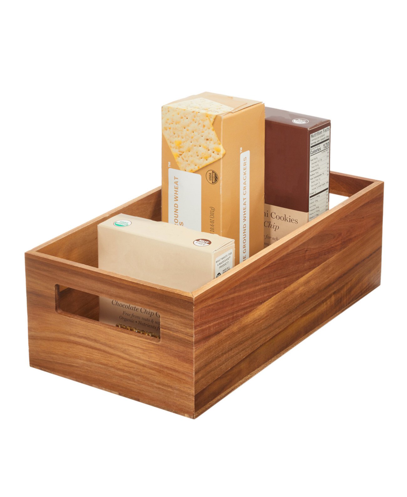 Acacia Wood Pantry Bin IDesign