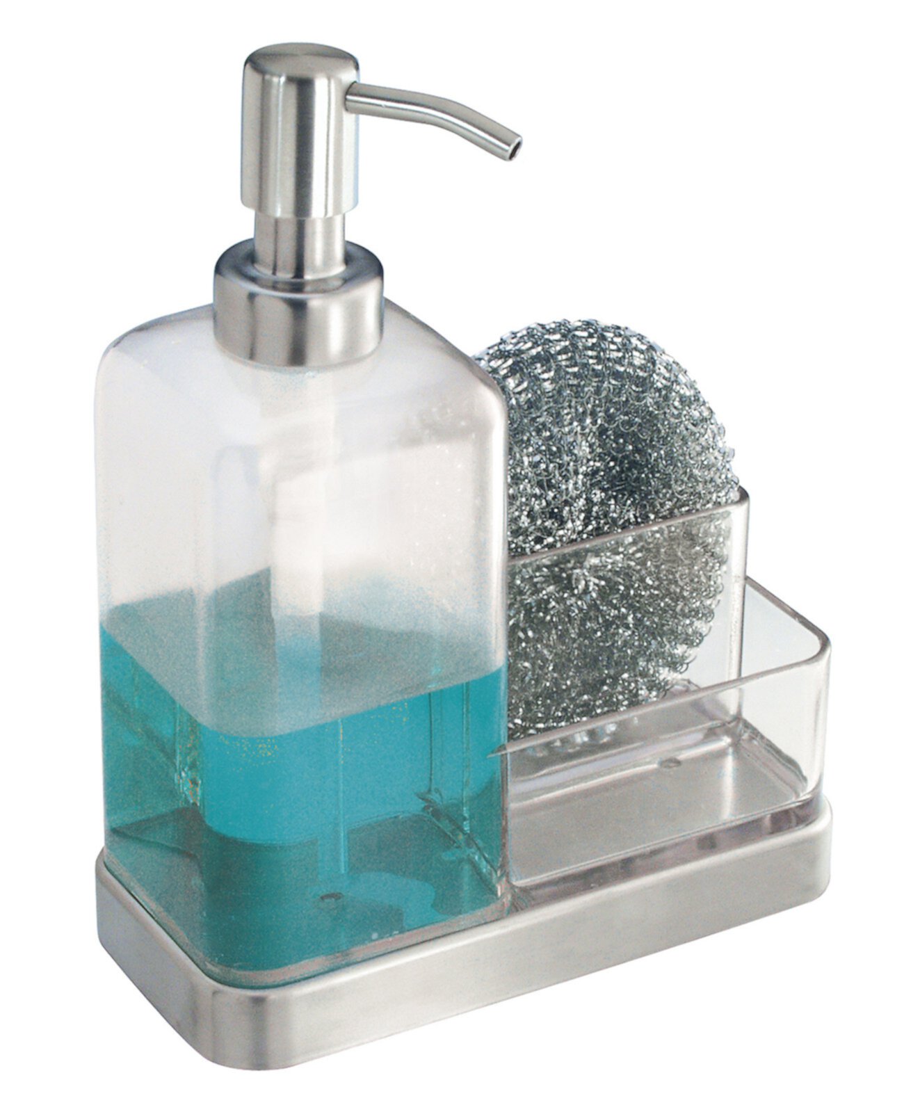 Kitchen Sink Caddy with Soap Dispenser IDesign