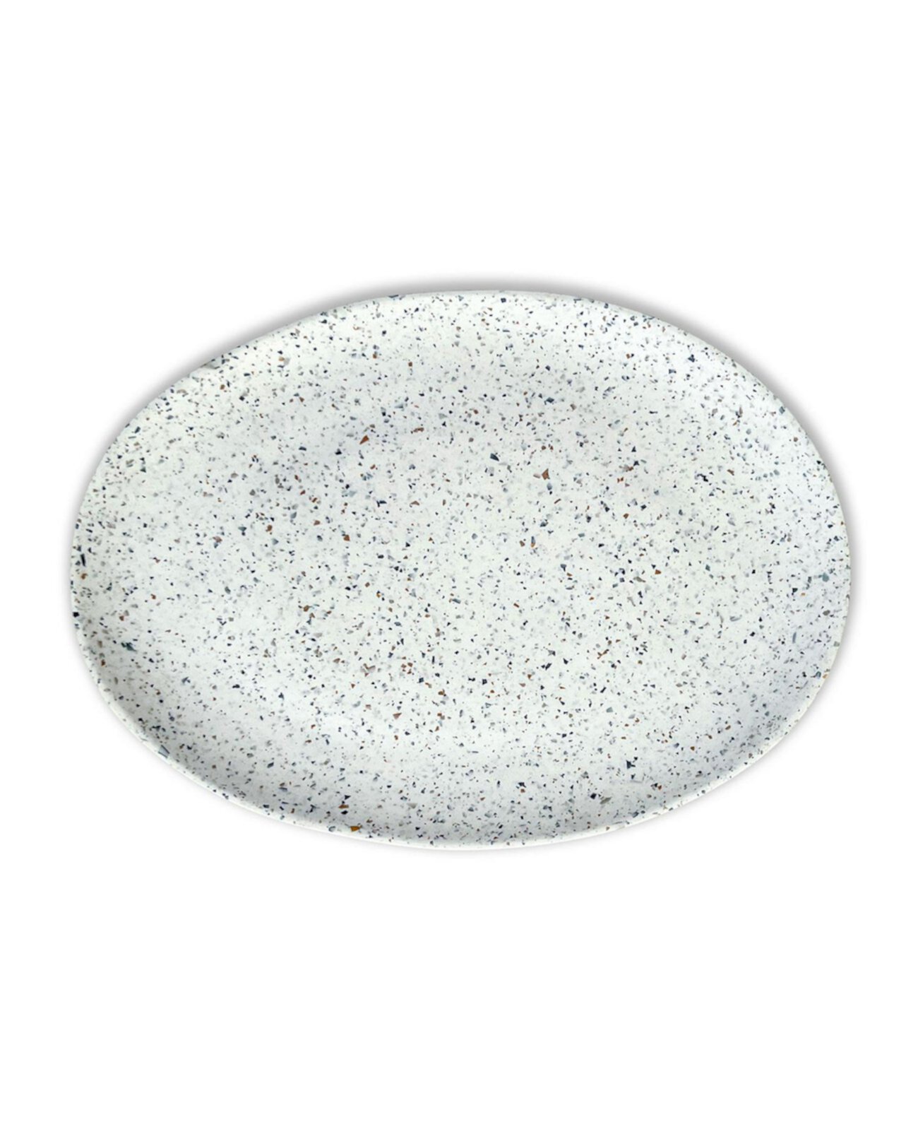 Terrazzo 18" x 13" Oval Platter Q Squared