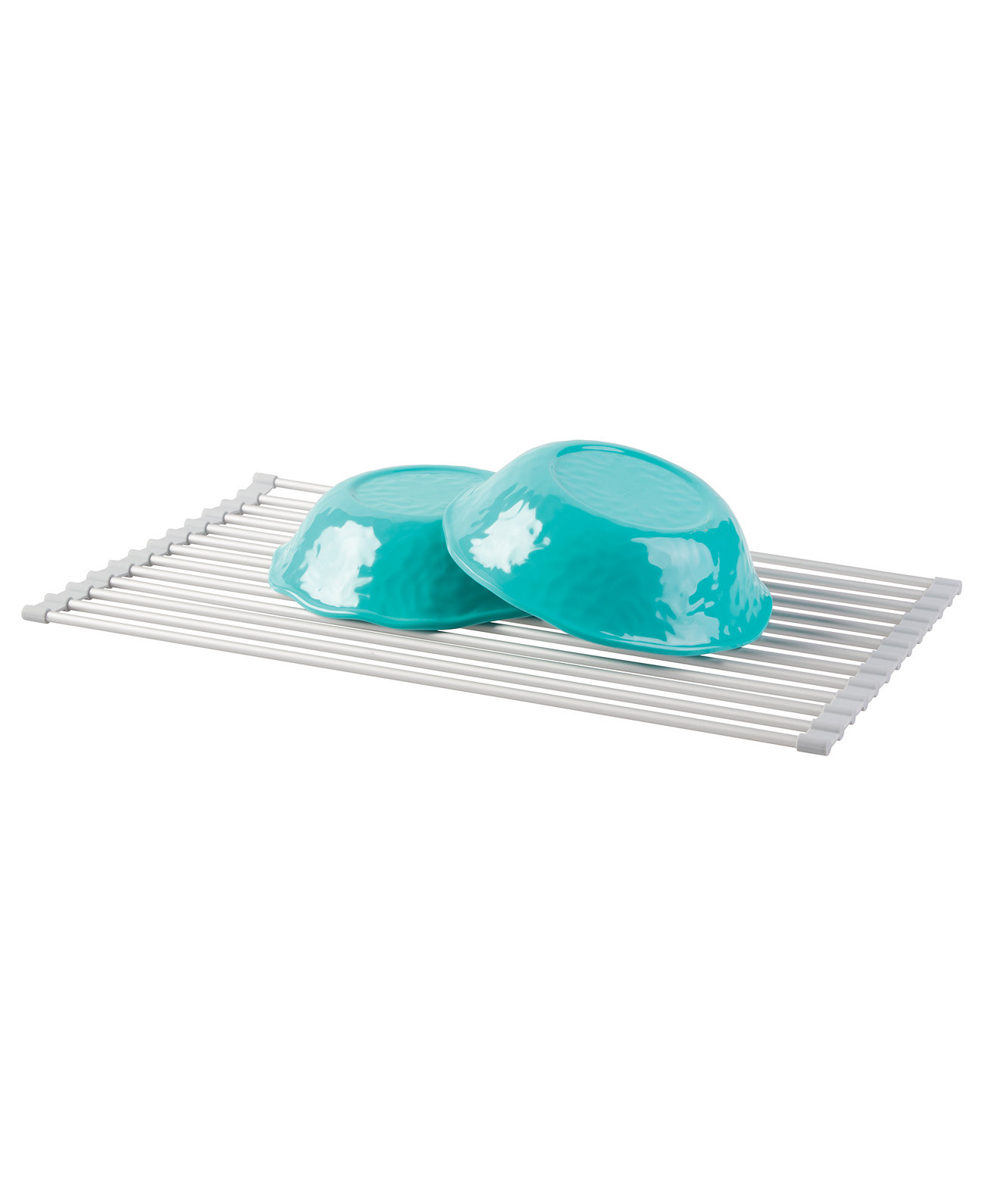 Aluminum Over-the-Sink Roll Up Drying Rack IDesign