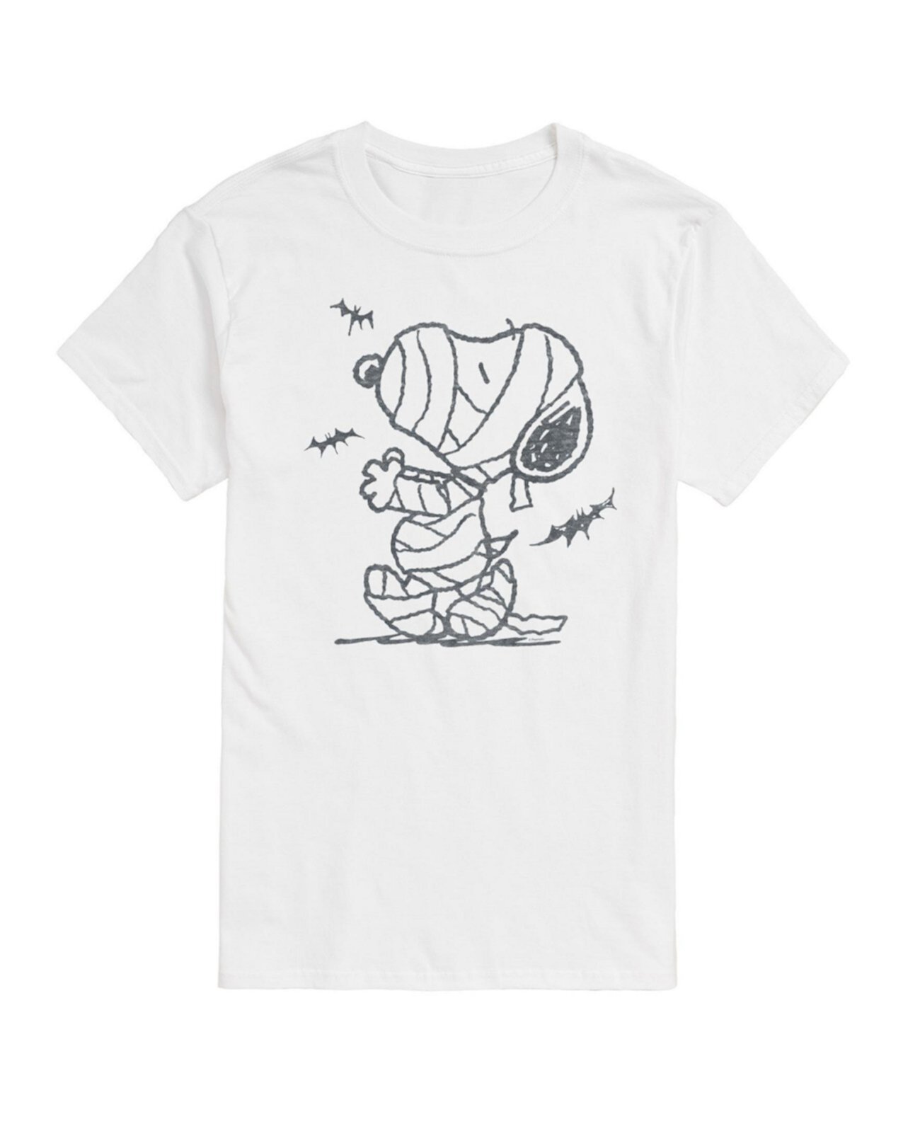 Hybrid Apparel Peanuts Mummy Mens Short Sleeve Tee AIRWAVES