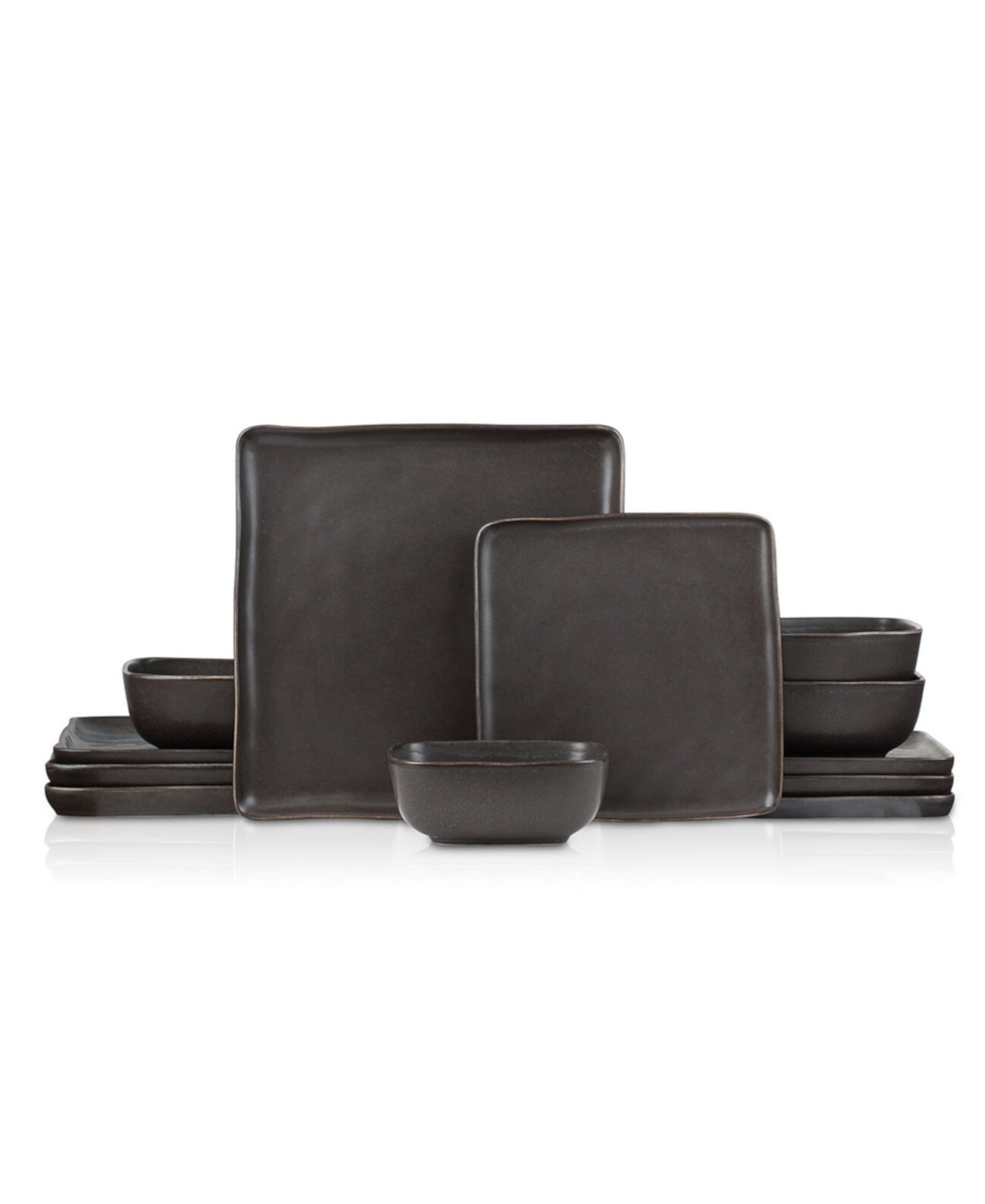 Jonny 12 Pc. Dinnerware Set, Service for 4 Stone Lain