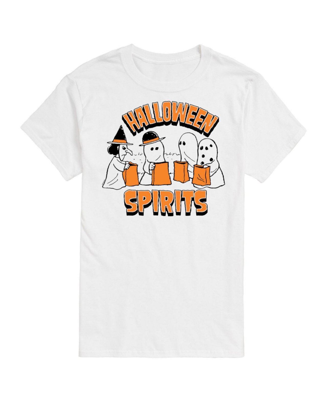 Hybrid Apparel Peanuts Halloween Mens Short Sleeve Tee AIRWAVES