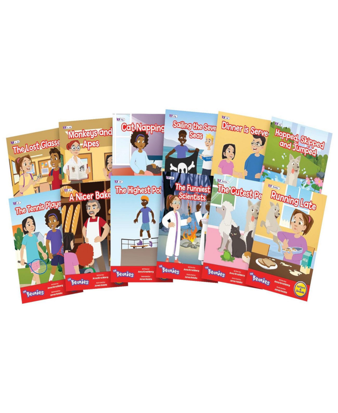 Beanstalk Books The Beanies Hi-Lo Diversity Decodables - Phase 6 Set 2 Book Set Junior Learning