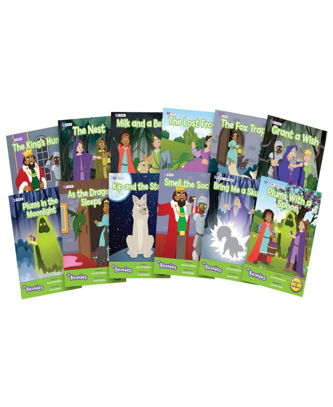 Beanstalk Books: The Beanies Hi-Lo Diversity Decodables - Phase 4 Set 2 Junior Learning