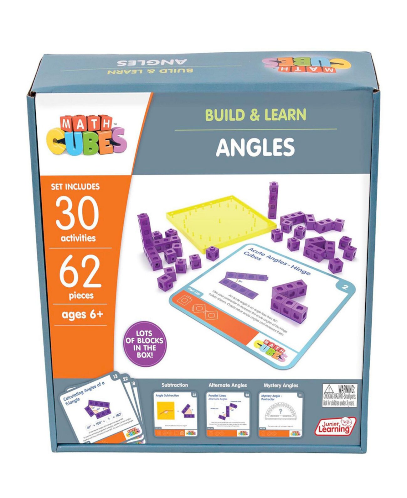 Mathcubes - Angles Activity Set Junior Learning