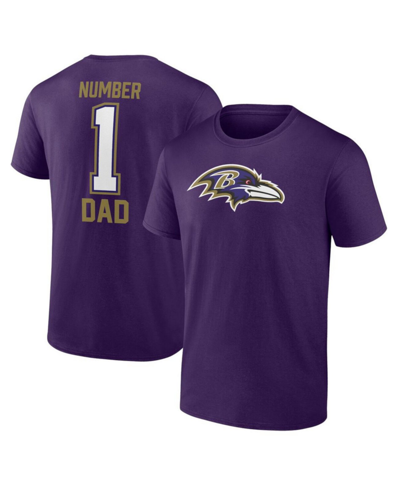 Мужское Джерси Fanatics Baltimore Ravens 1 Dad Fanatics