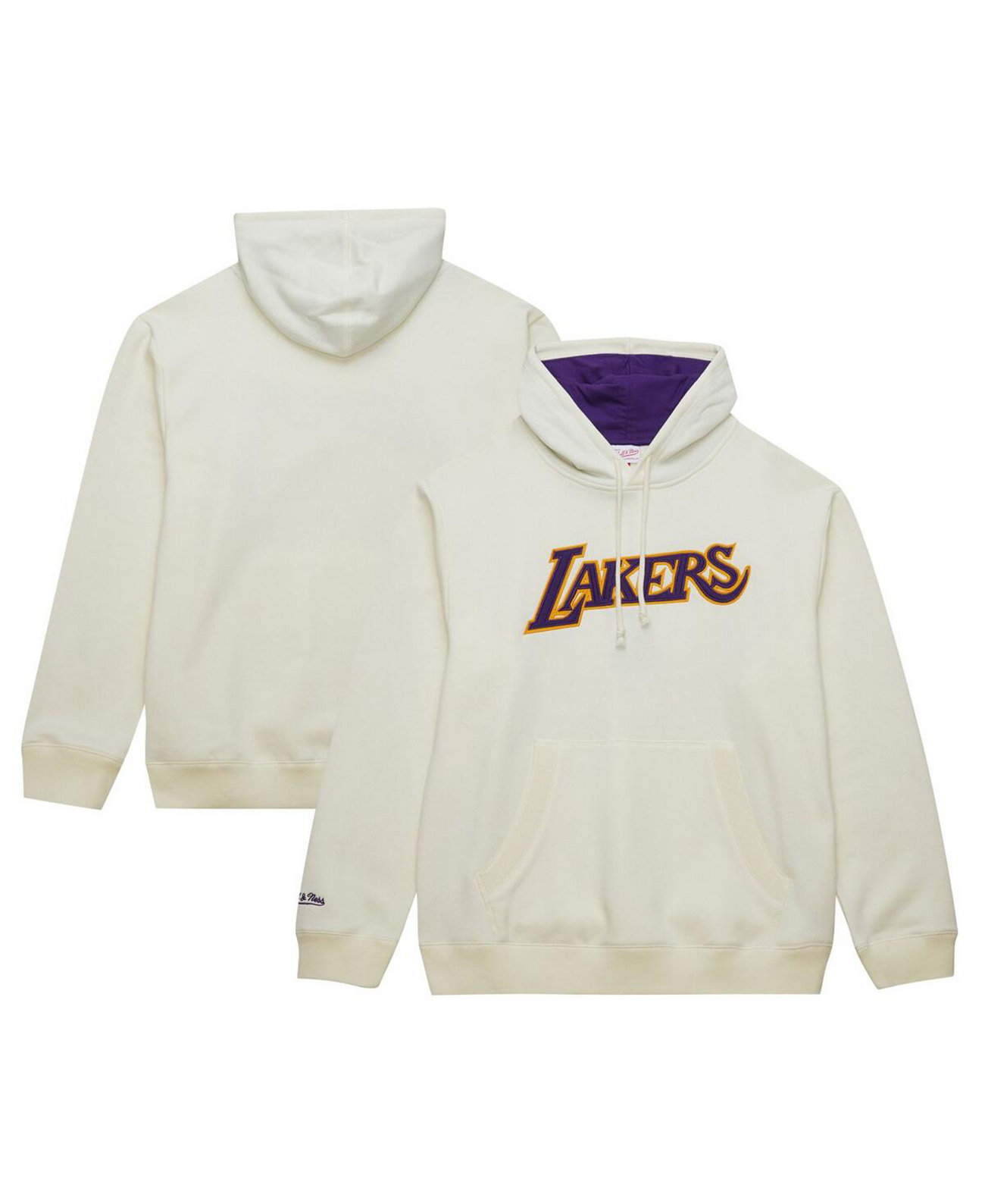 Мужское Худи Mitchell & Ness Los Angeles Lakers Hardwood Classics Mitchell & Ness