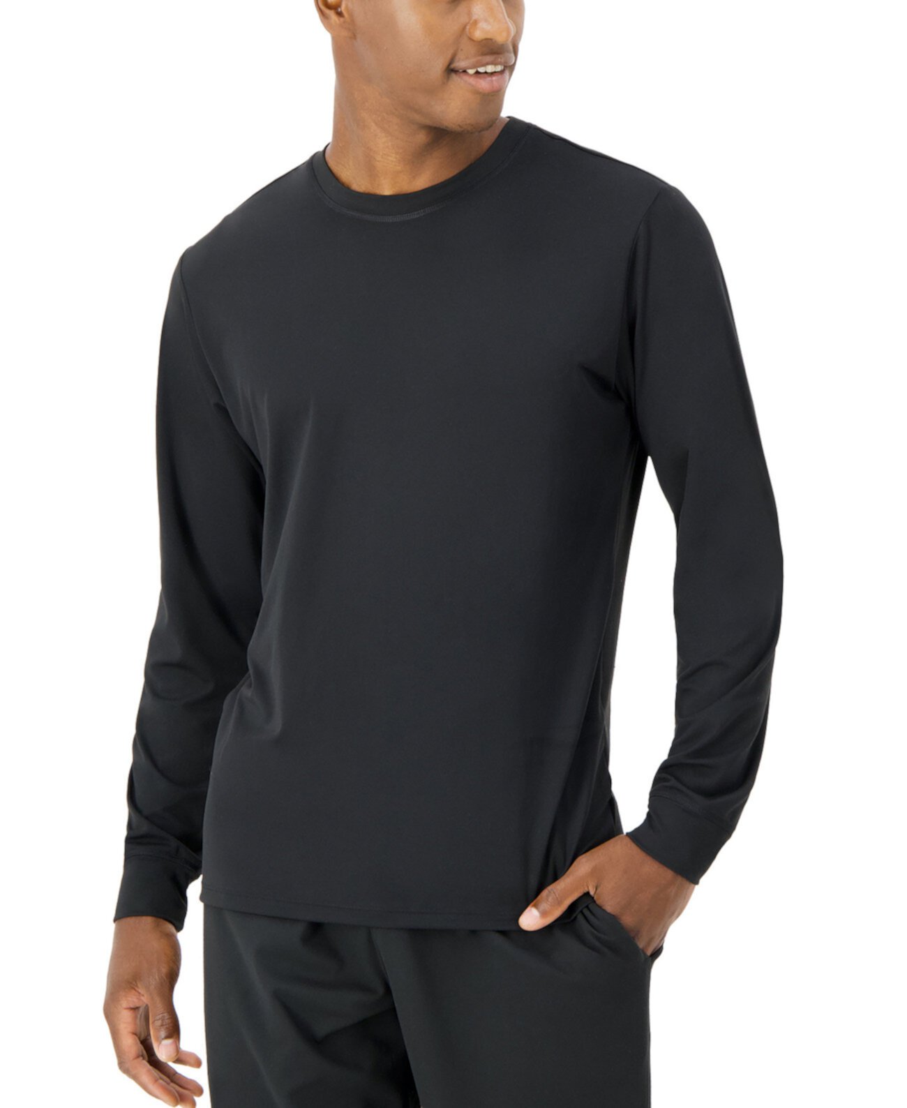 Мужская Футболка Hanes Moves Performance Long Sleeve Tee Hanes