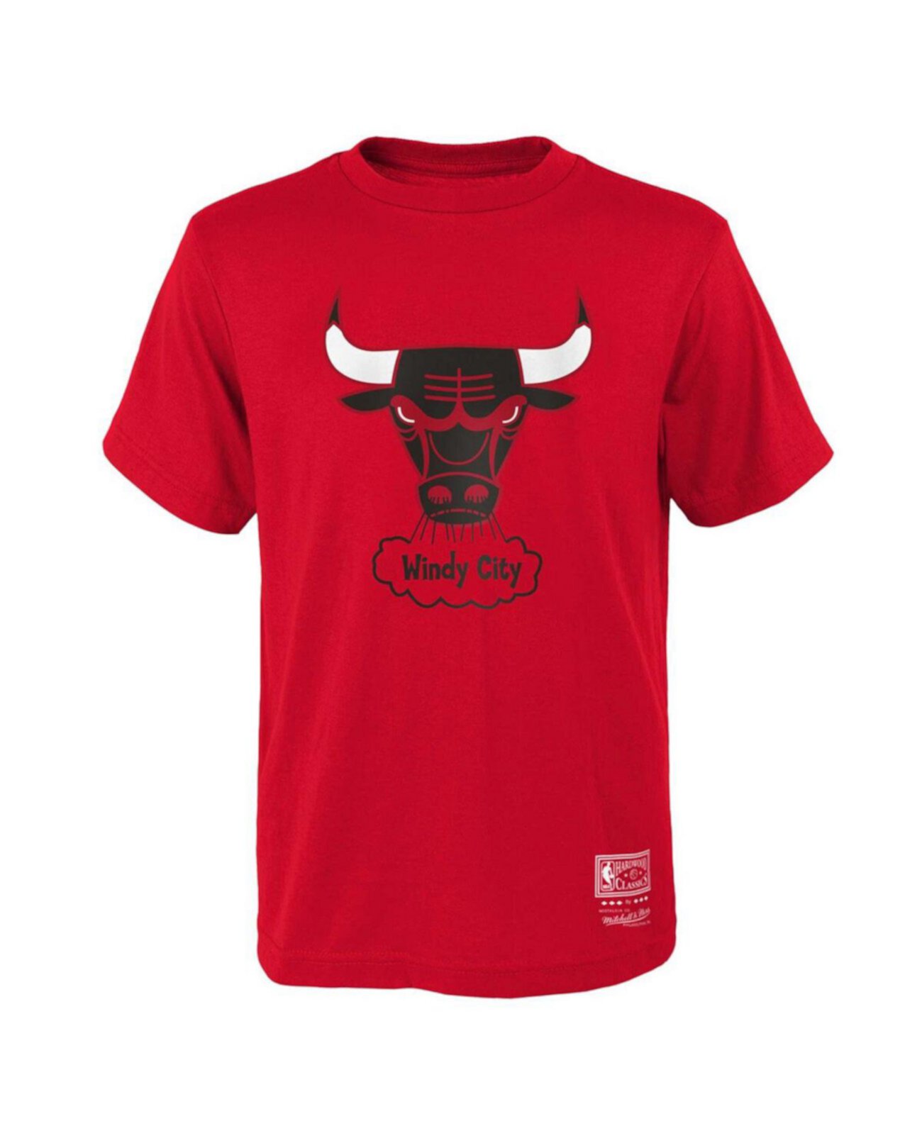 Детская Футболка Mitchell & Ness Chicago Bulls Hardwood Classics Retro Logo Mitchell & Ness