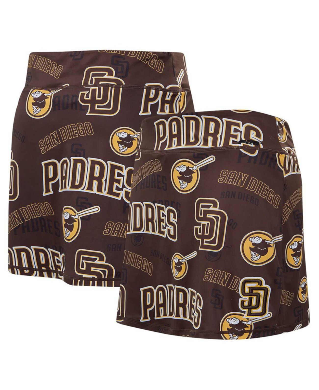 Women's Brown San Diego Padres Toss Logo Lux Skirt Pro Standard