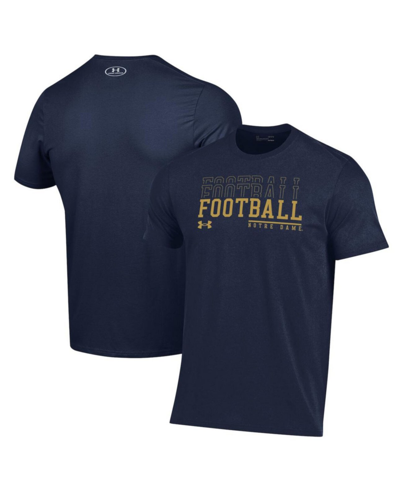 Мужская Джерси Under Armour Notre Dame Fighting Irish 2024 Sideline Under Armour