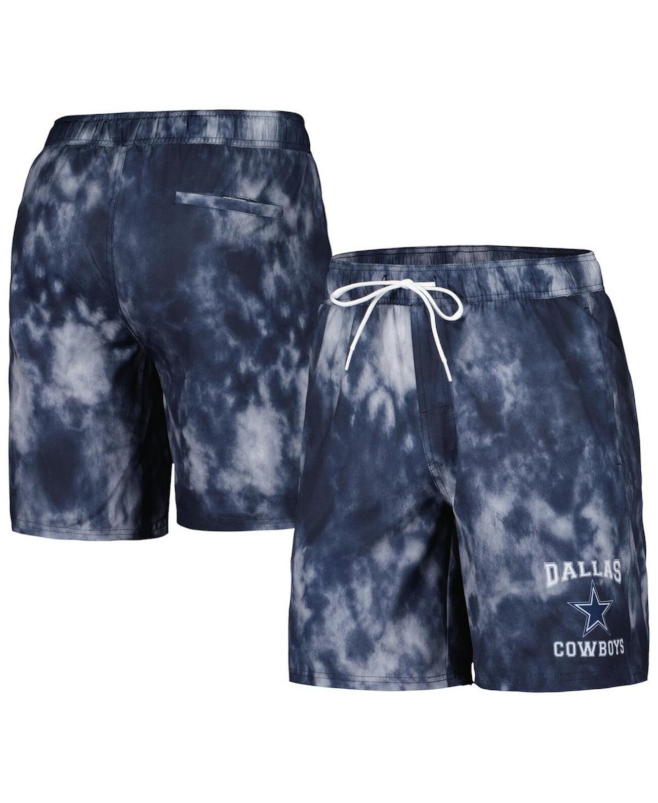 Men's Navy Dallas Cowboys Change Up Volley Swim Trunks G-III Extreme