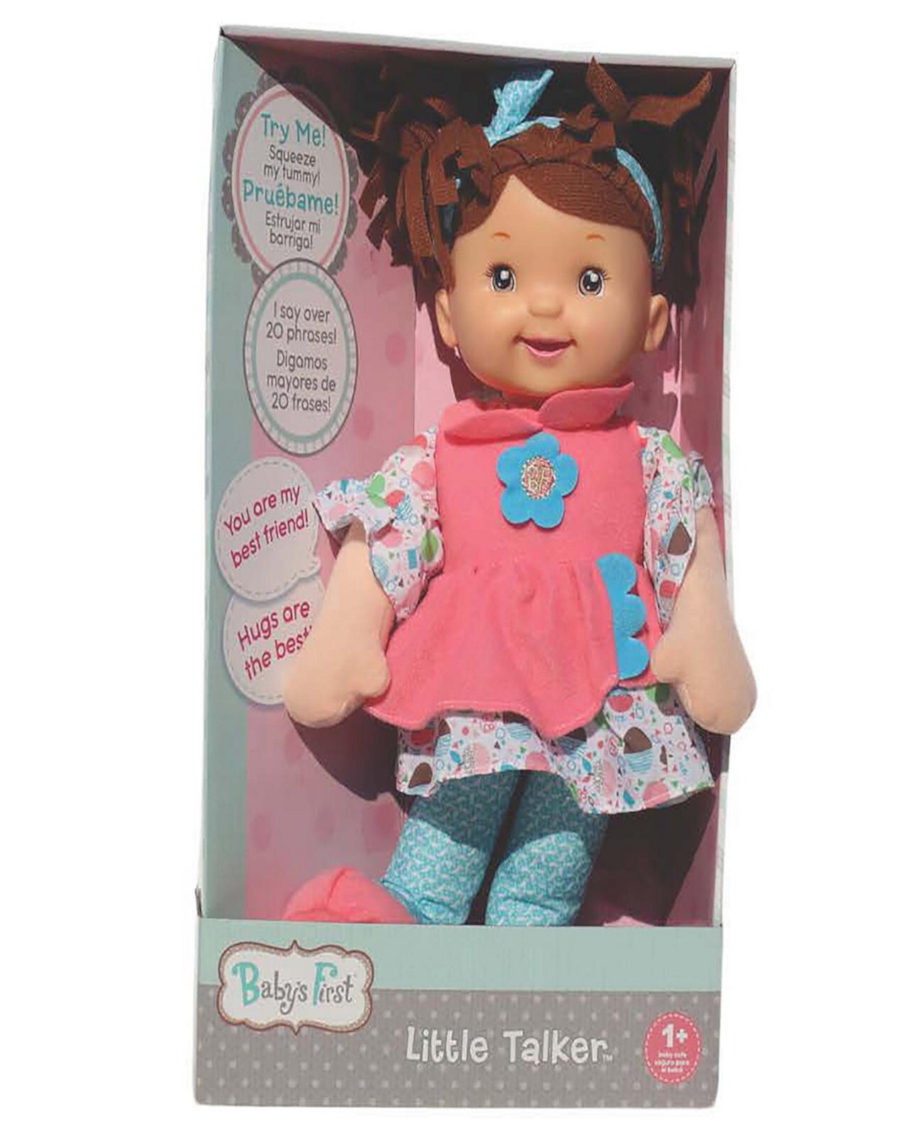 Little Talker Bi-Lingual English-Spanish Doll Baby's First by Nemcor