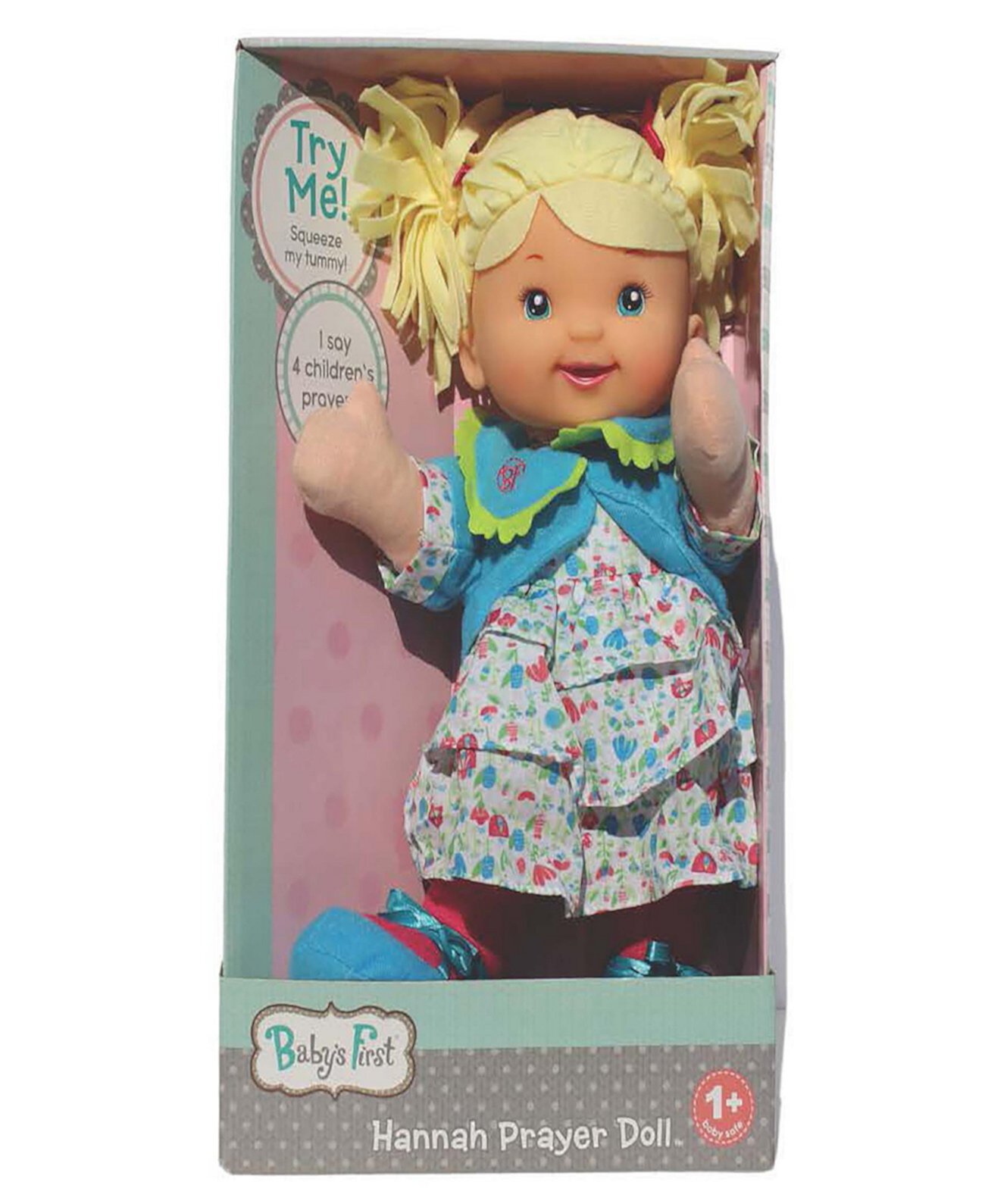 Hannah Prayer Blonde Baby Doll Baby's First by Nemcor