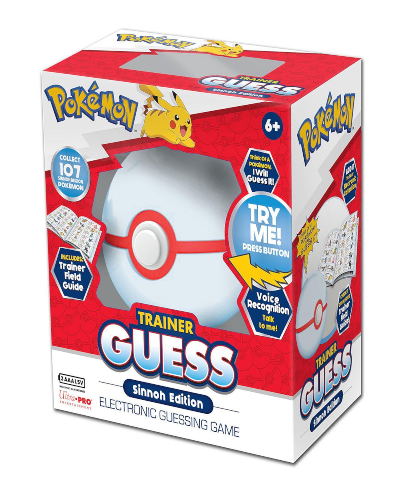 Pokemon Trainer Guess Sinnoh Edition Guessing Game Ultra Pro