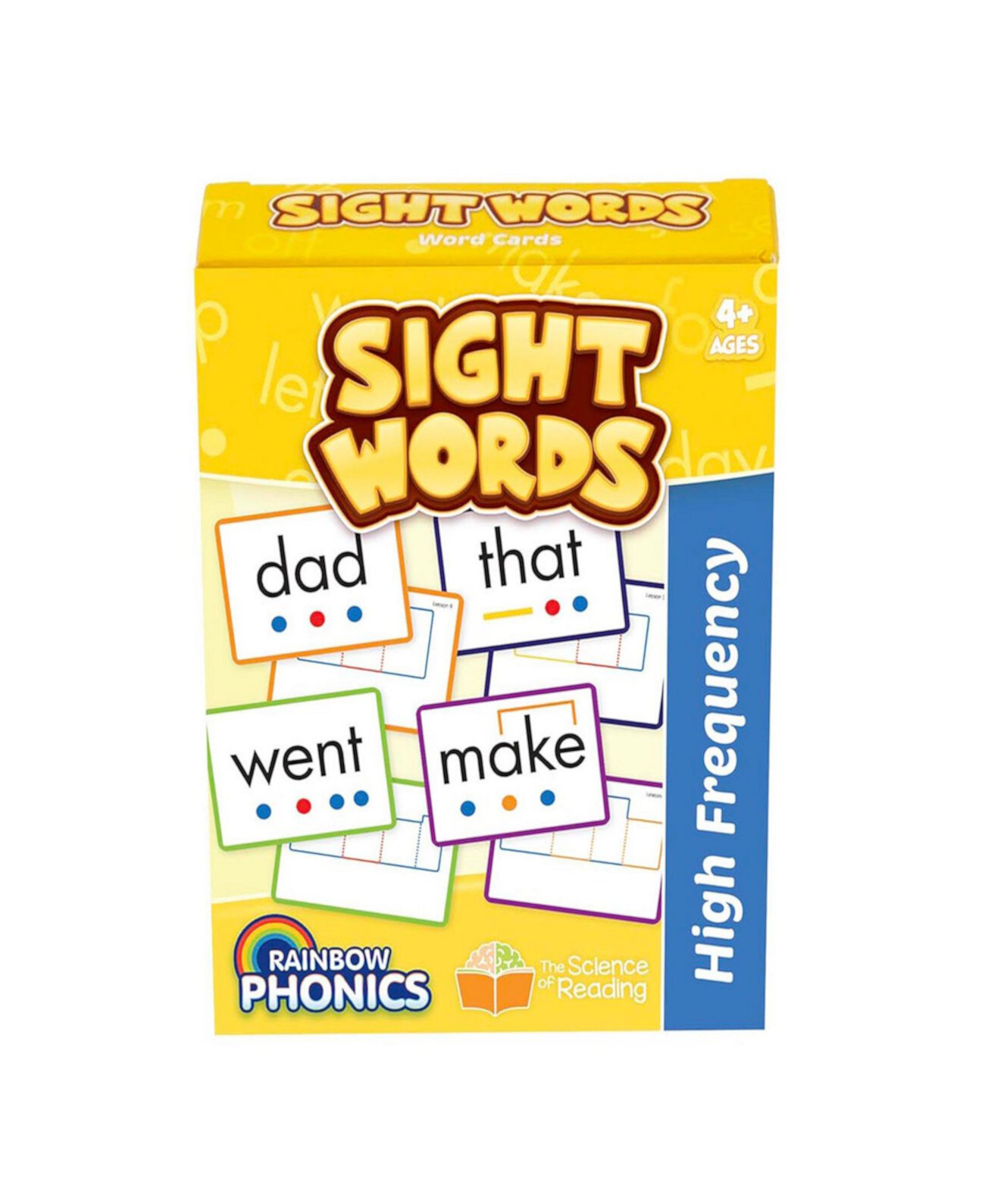 Rainbow Phonics Sight Words Word Cards Junior Learning