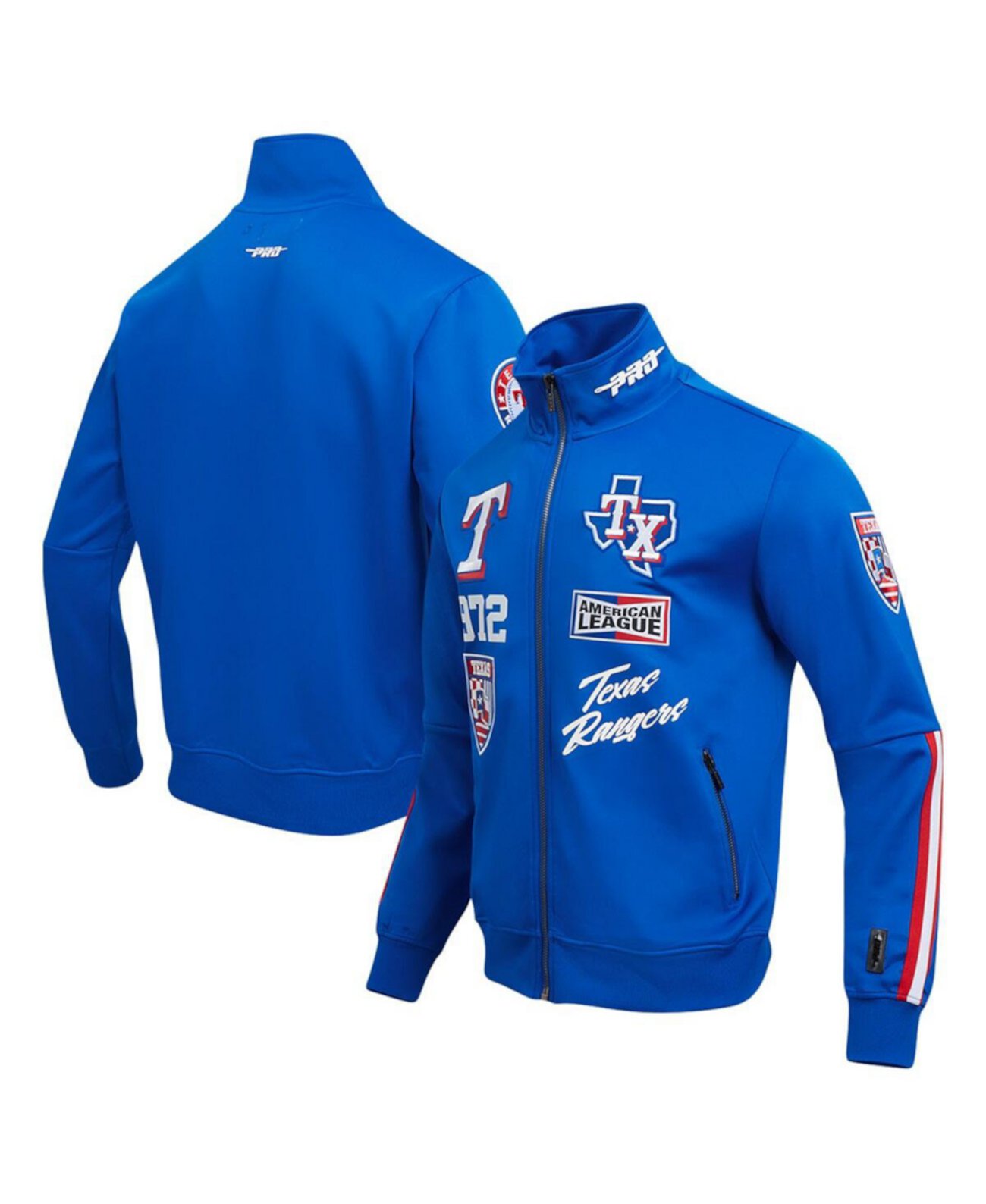 Мужская Куртка Pro Standard Texas Rangers Fast Lane Full-Zip Pro Standard