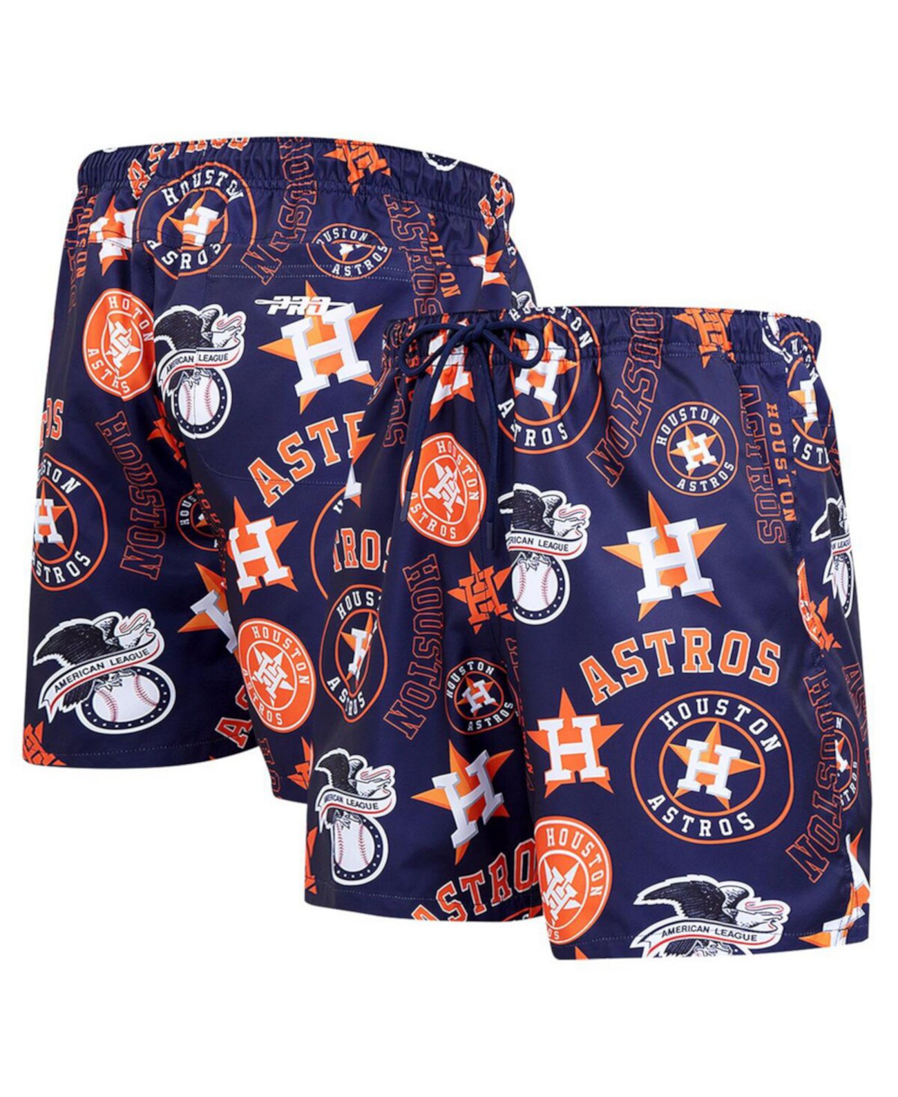 Мужские Спортивные шорты Pro Standard Houston Astros Toss Logo Pro Standard