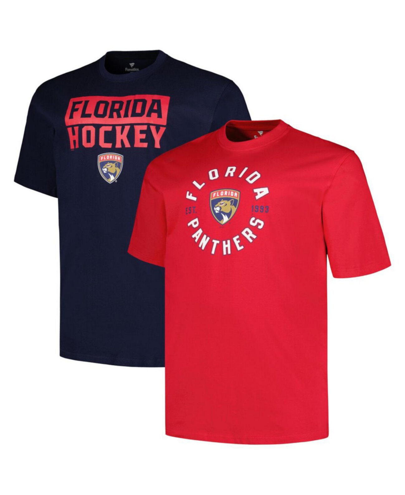 Мужская Джерси Fanatics Florida Panthers Набор из 2 футболок Fanatics