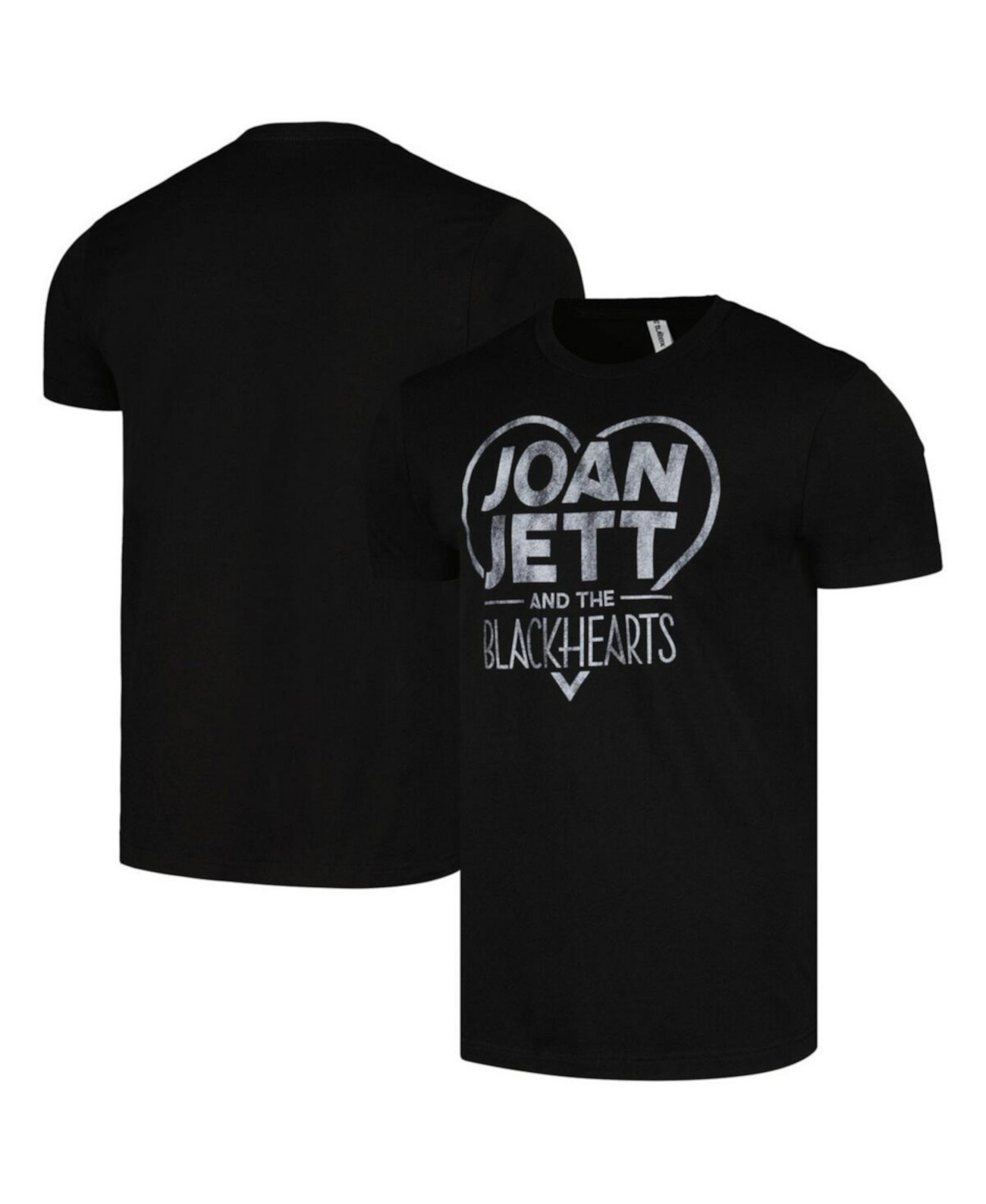 Men's and Women's Black Joan Jett The Blackhearts T-Shirt HiFi Entertainment
