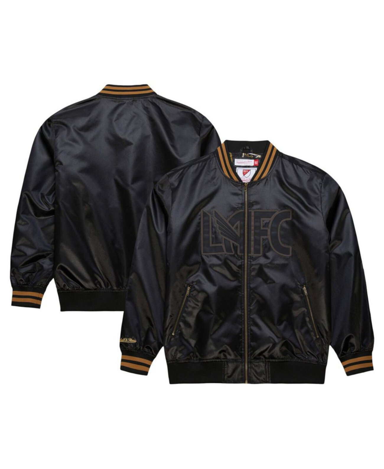 Мужская Куртка Mitchell & Ness LAFC Stateside Full-Zip Bomber. Mitchell & Ness