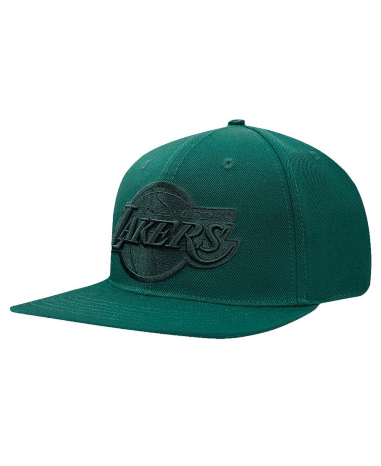 Бейсболка Pro Standard Men's Forest Green Los Angeles Lakers Tonal Logo Snapback Hat Pro Standard