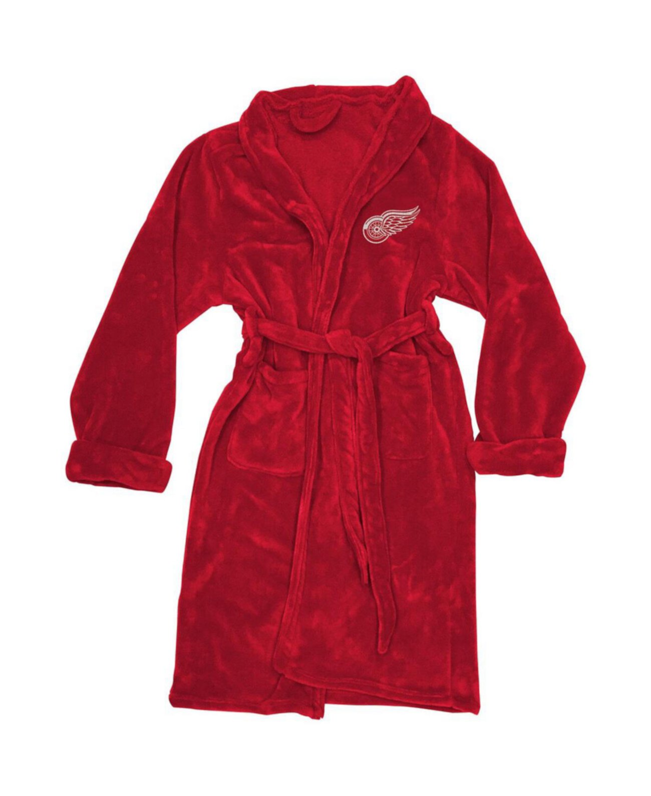 Men's Red Detroit Red Wings Silk Touch Bath Robe Northwest Company