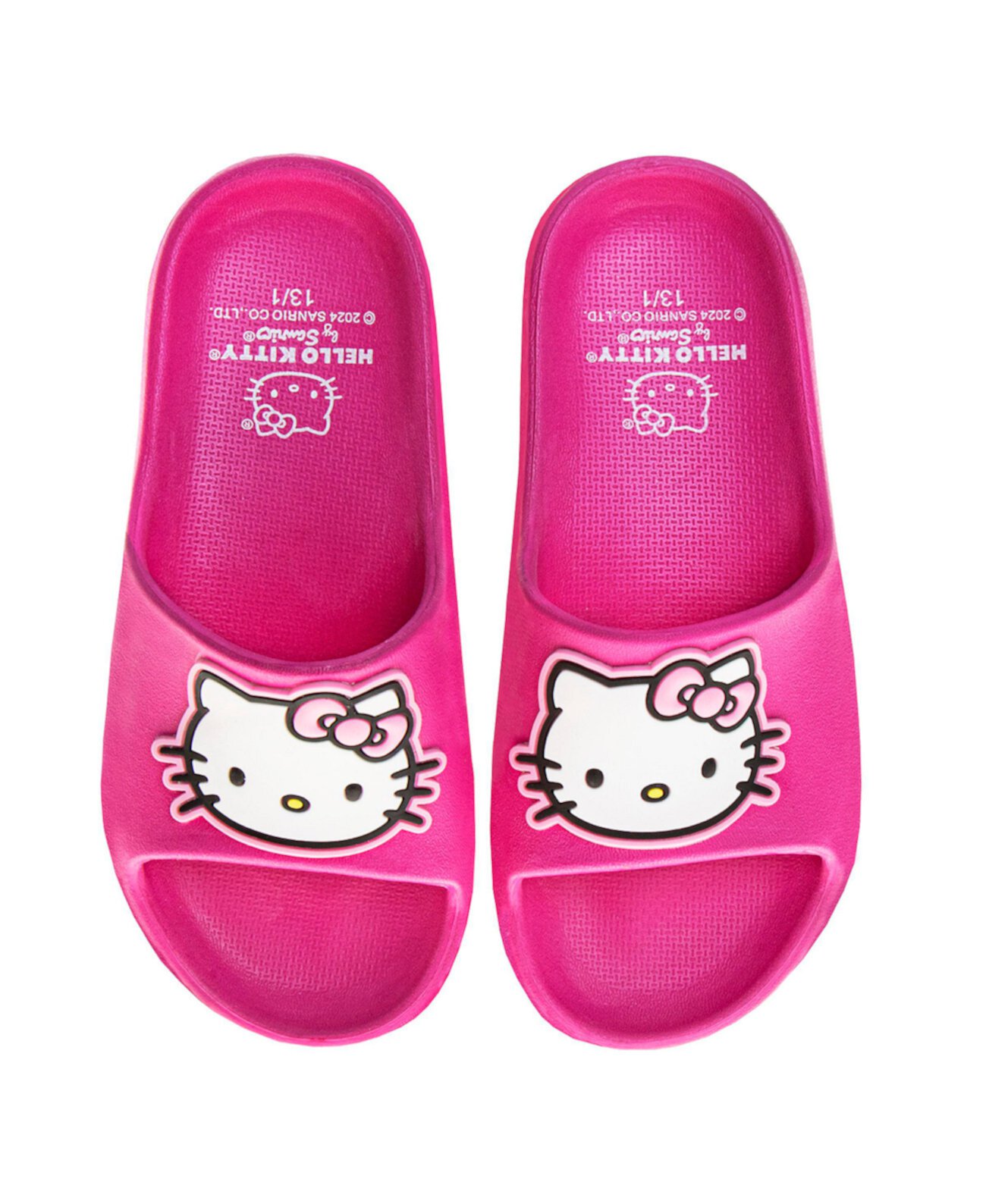 Сандалии Hello Kitty Для девочек Big Girls Dual-Sizes Slides Hello Kitty