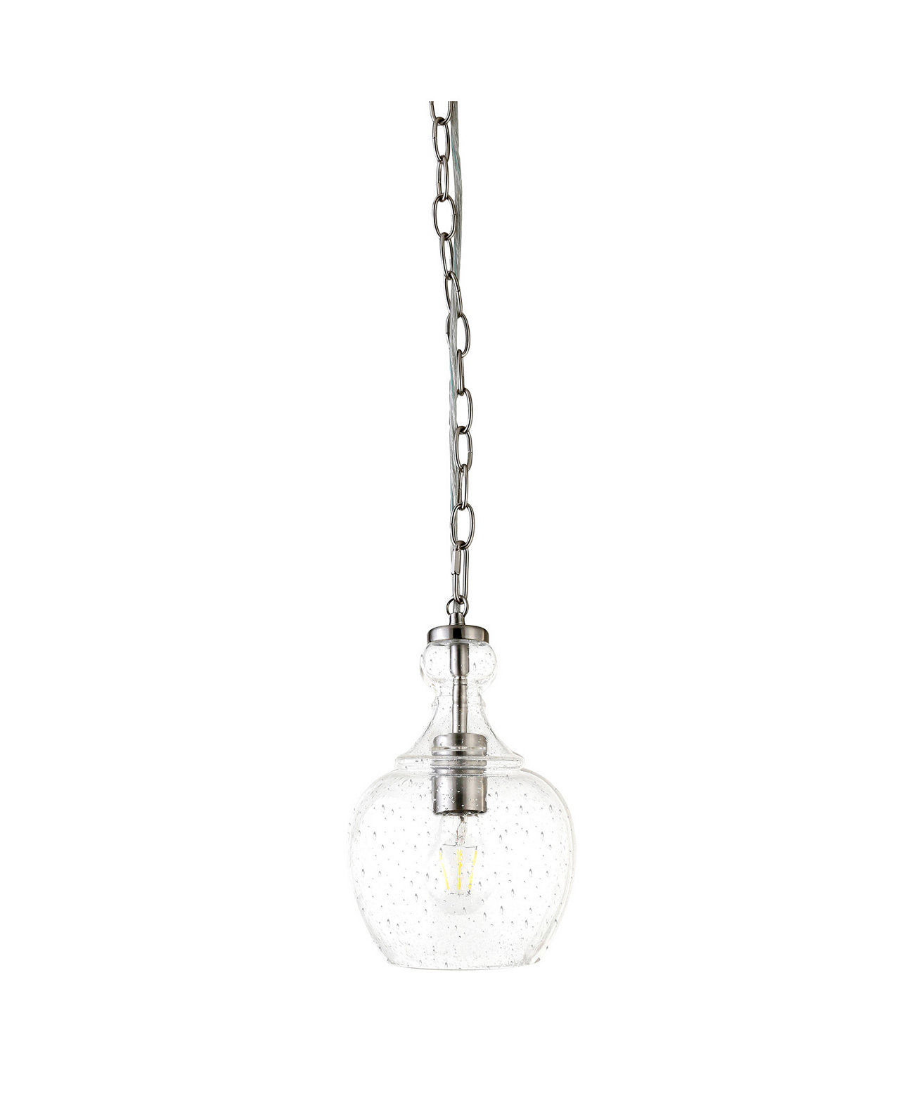 Verona 7" Wide Pendant with Glass Shade Hudson & Canal