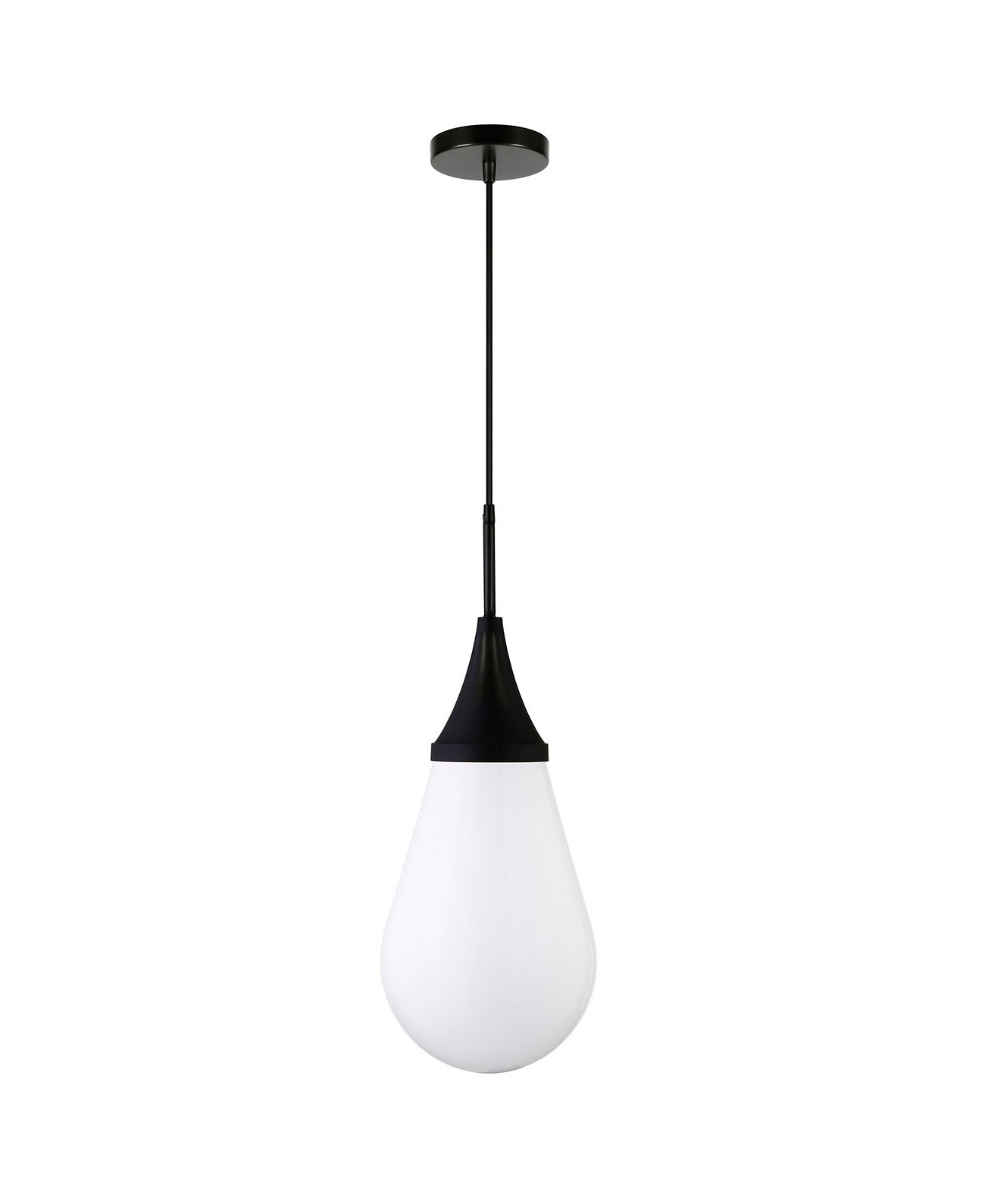 Ambrose 8.63" Wide Pendant with Glass Shade Hudson & Canal