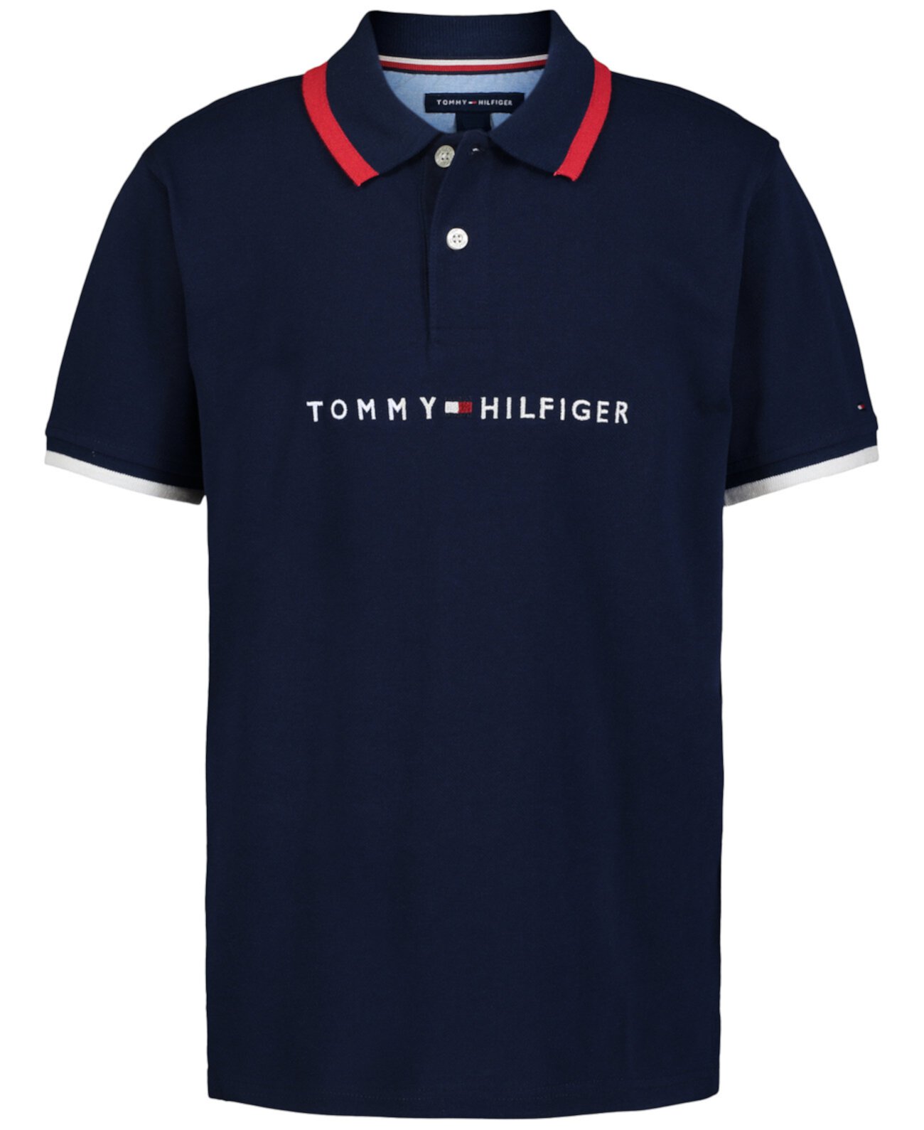 Поло рубашка Tommy Hilfiger для мальчиков Tomas с вышитым логотипом Tommy Hilfiger