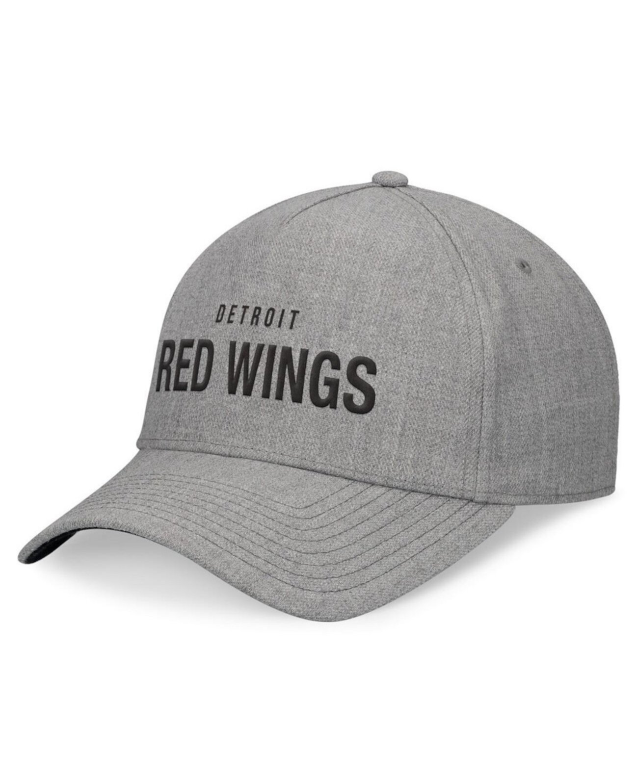 Бейсболка Fanatics Signature Мужская Серо-Хлопковая Detroit Red Wings Elements A-Frame с Кожаным Ремешком Fanatics Signature