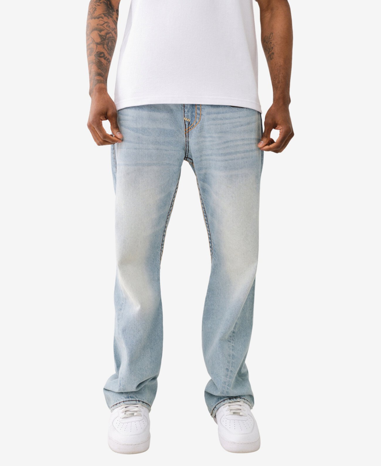 Мужские Прямые Джинсы True Religion Joey Flap Super T True Religion