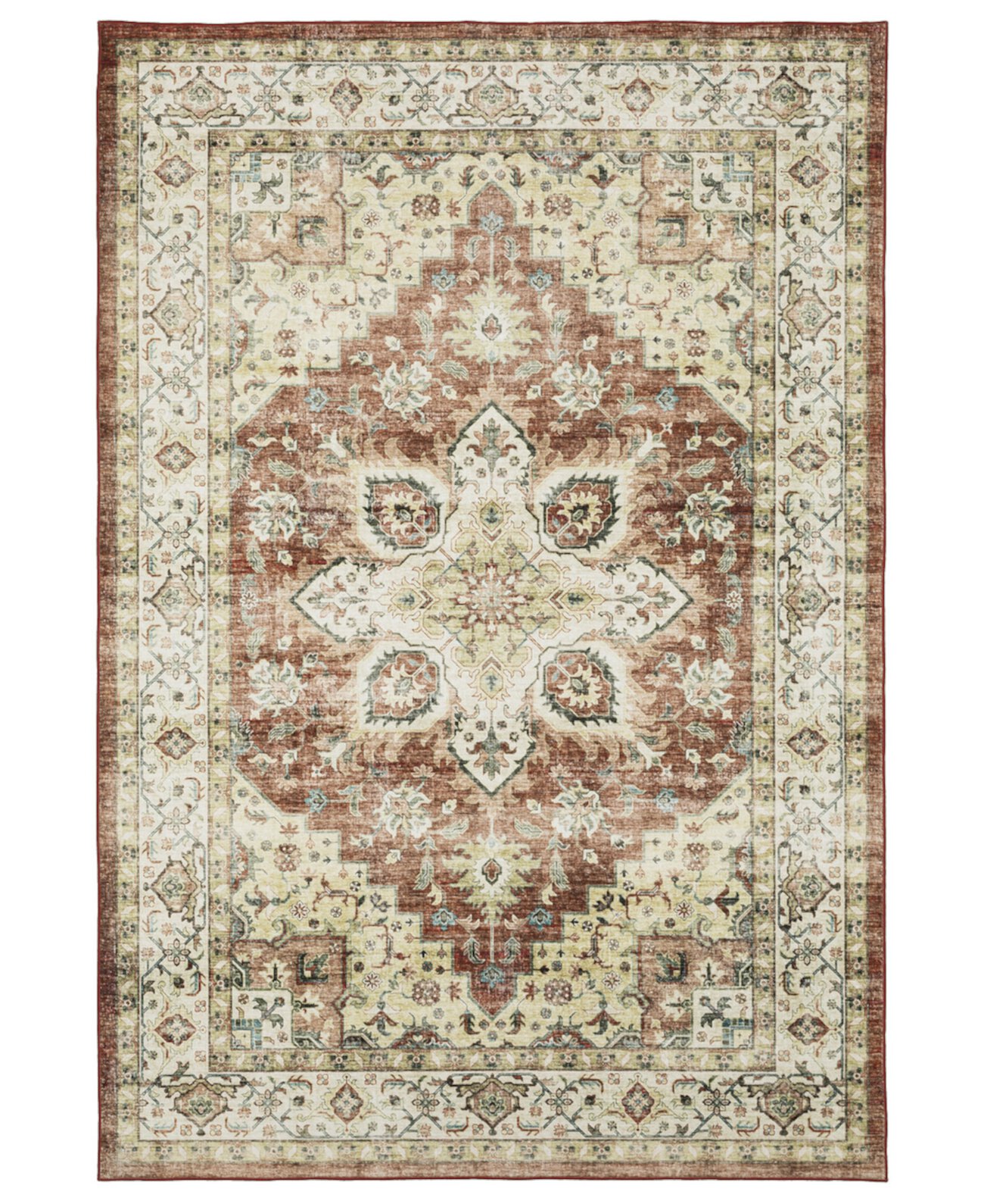 Sumter Washable SUM01 2'x8' Runner Area Rug Oriental Weavers