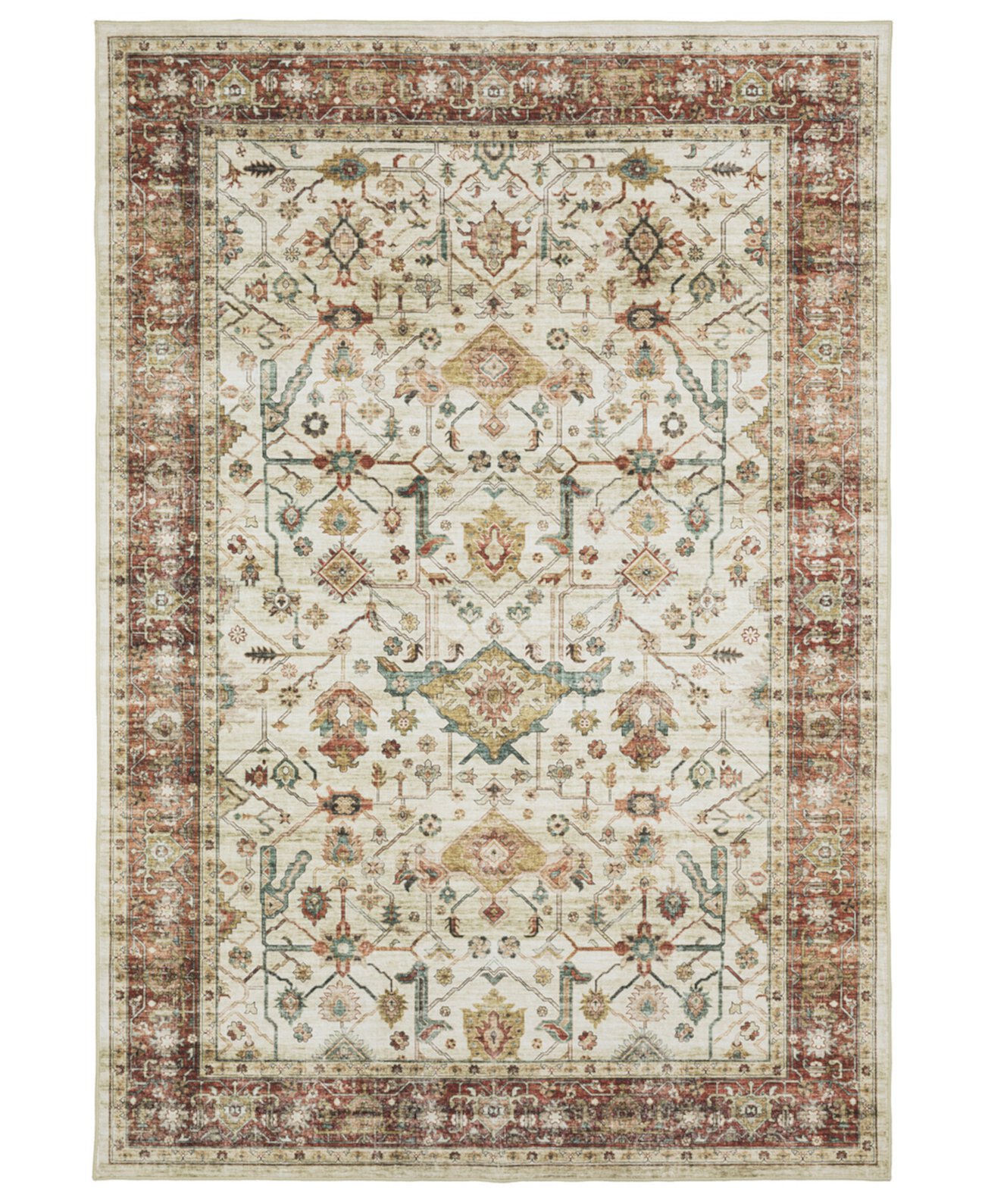 Sumter Washable SUM05 3'6x5'6 Area Rug Oriental Weavers