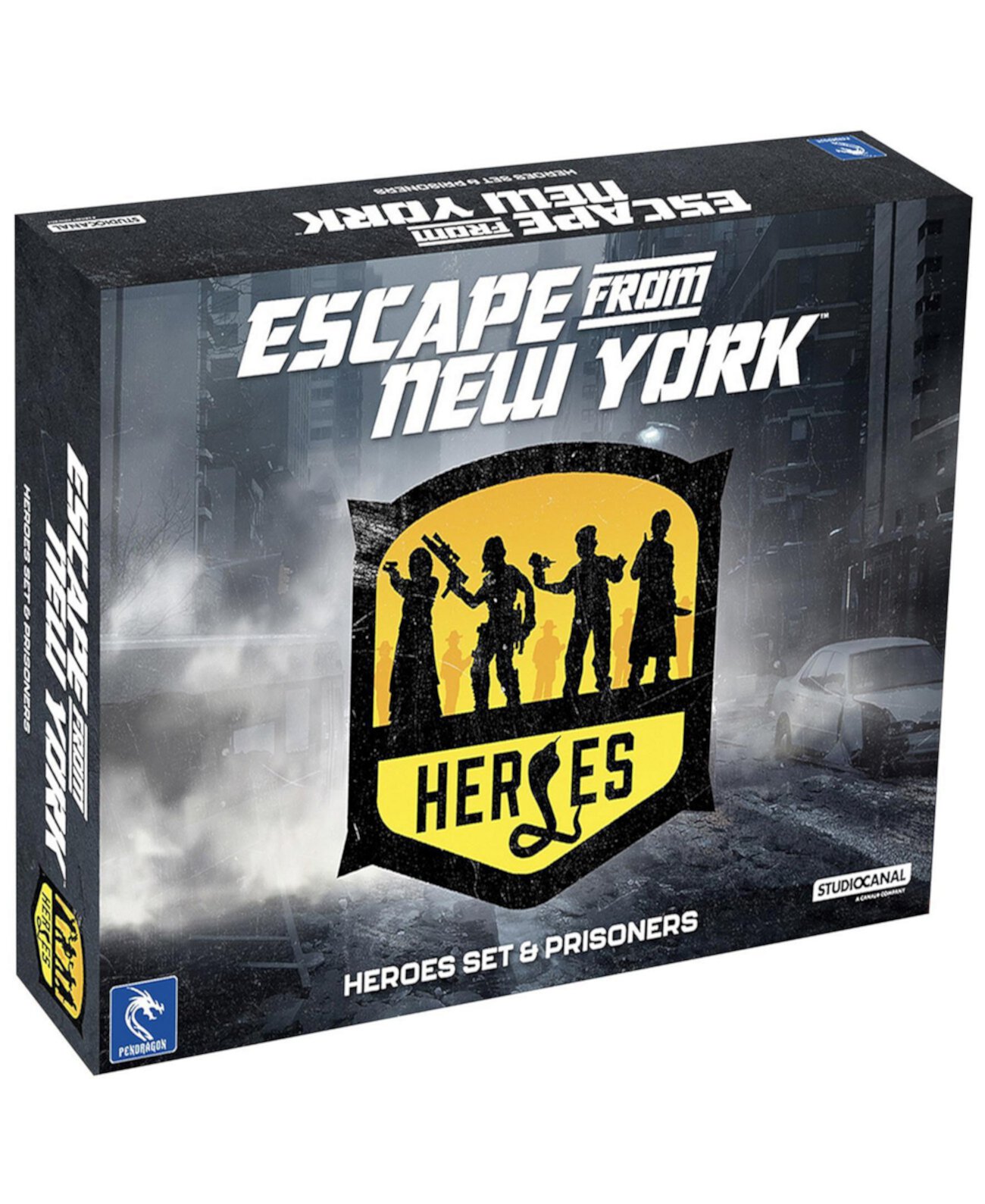 - Escape From New York - Heroes Board Game Expansion Pendragon Game Studio