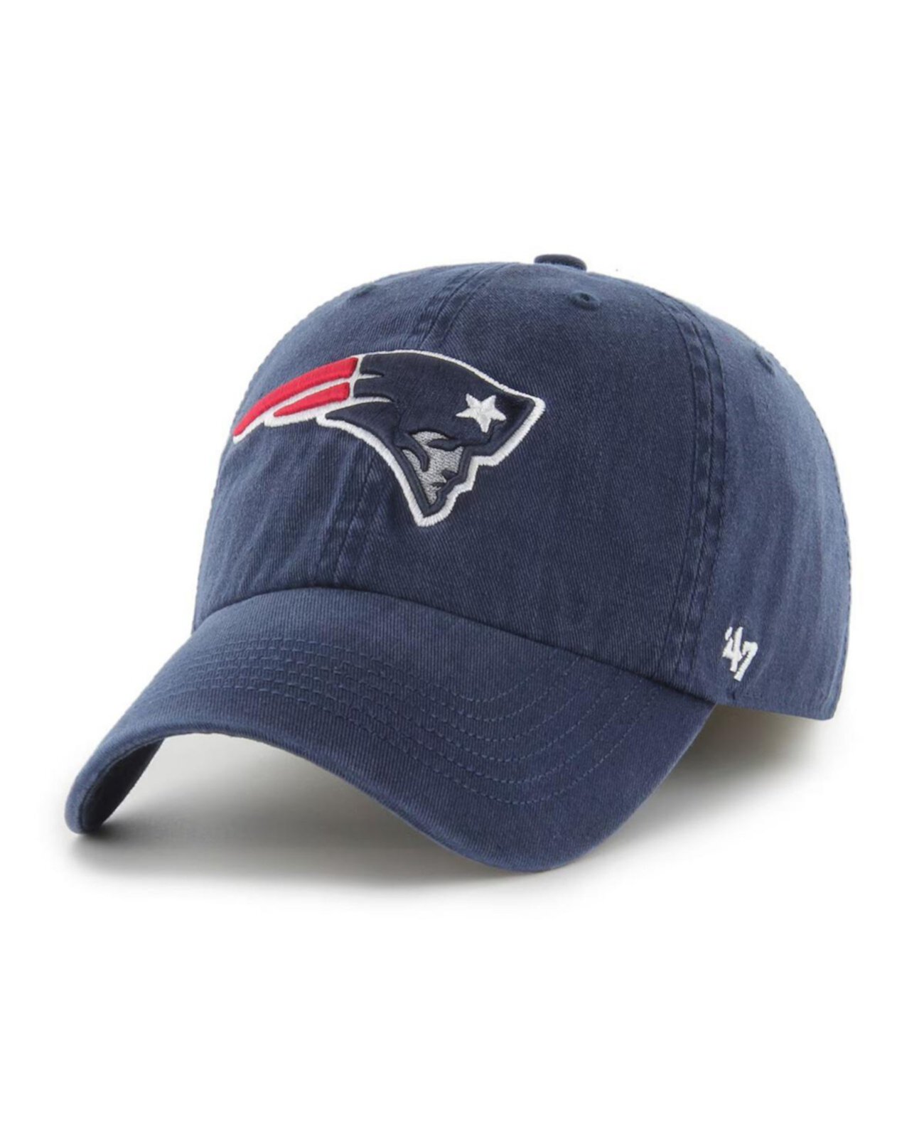 Бейсболка Lids 47 Модель Флотская с логотипом New England Patriots Lids