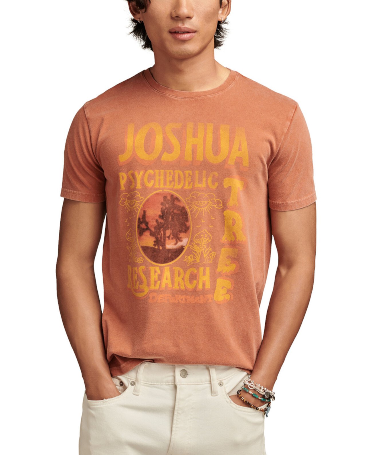 Мужская Футболка Lucky Brand Joshua Tree Research Lucky Brand