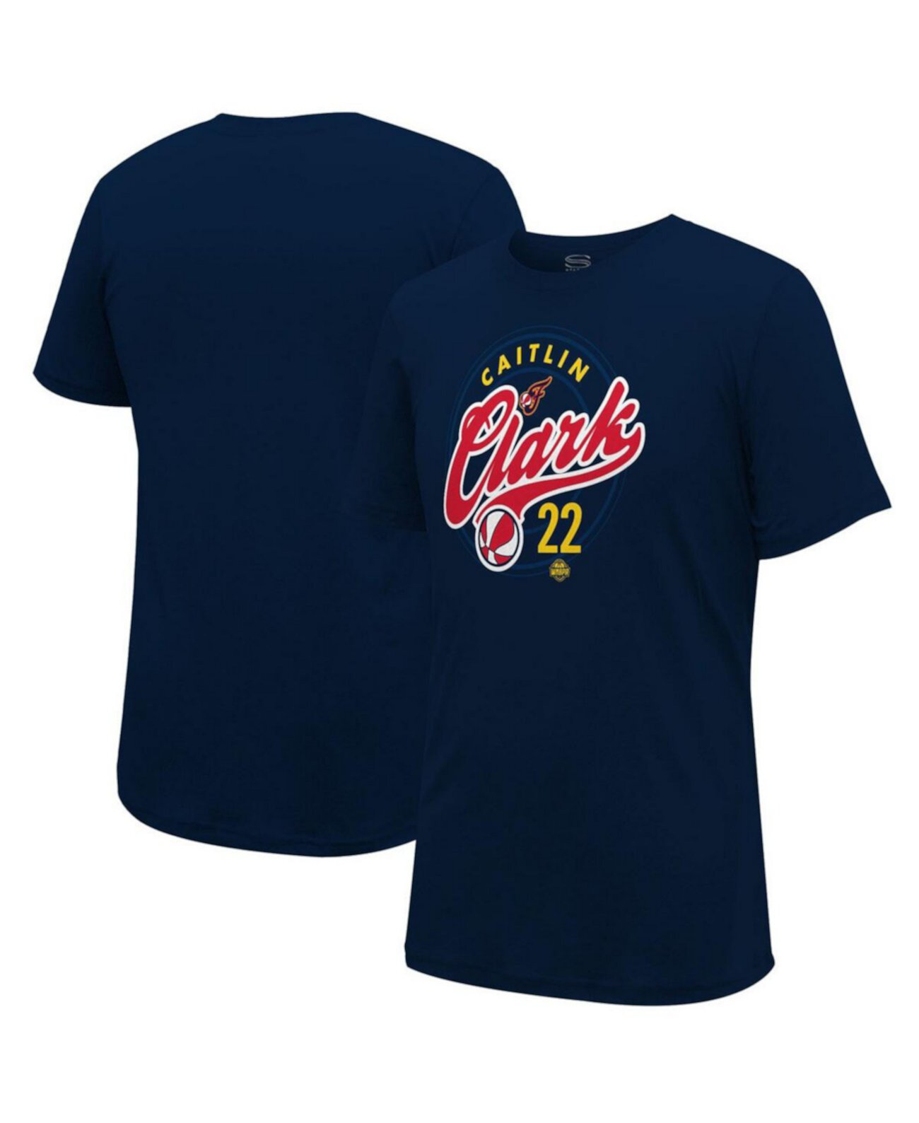 Stadium Men's and Women's Essentials Caitlin Clark Navy Indiana Fever Runaway T-Shirt Stadium Essentials