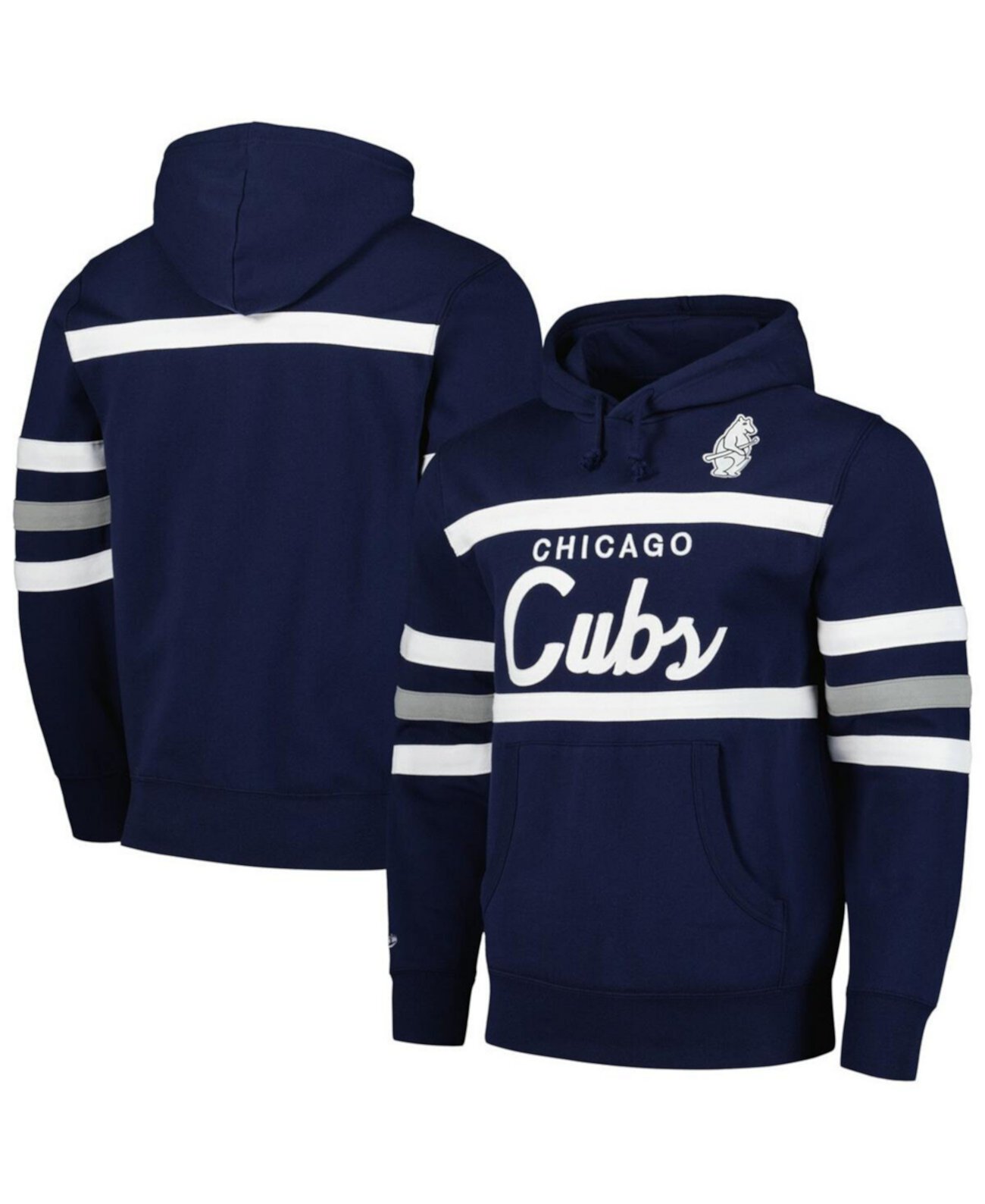 Мужское Худи Mitchell & Ness Chicago Cubs Head Coach Mitchell & Ness